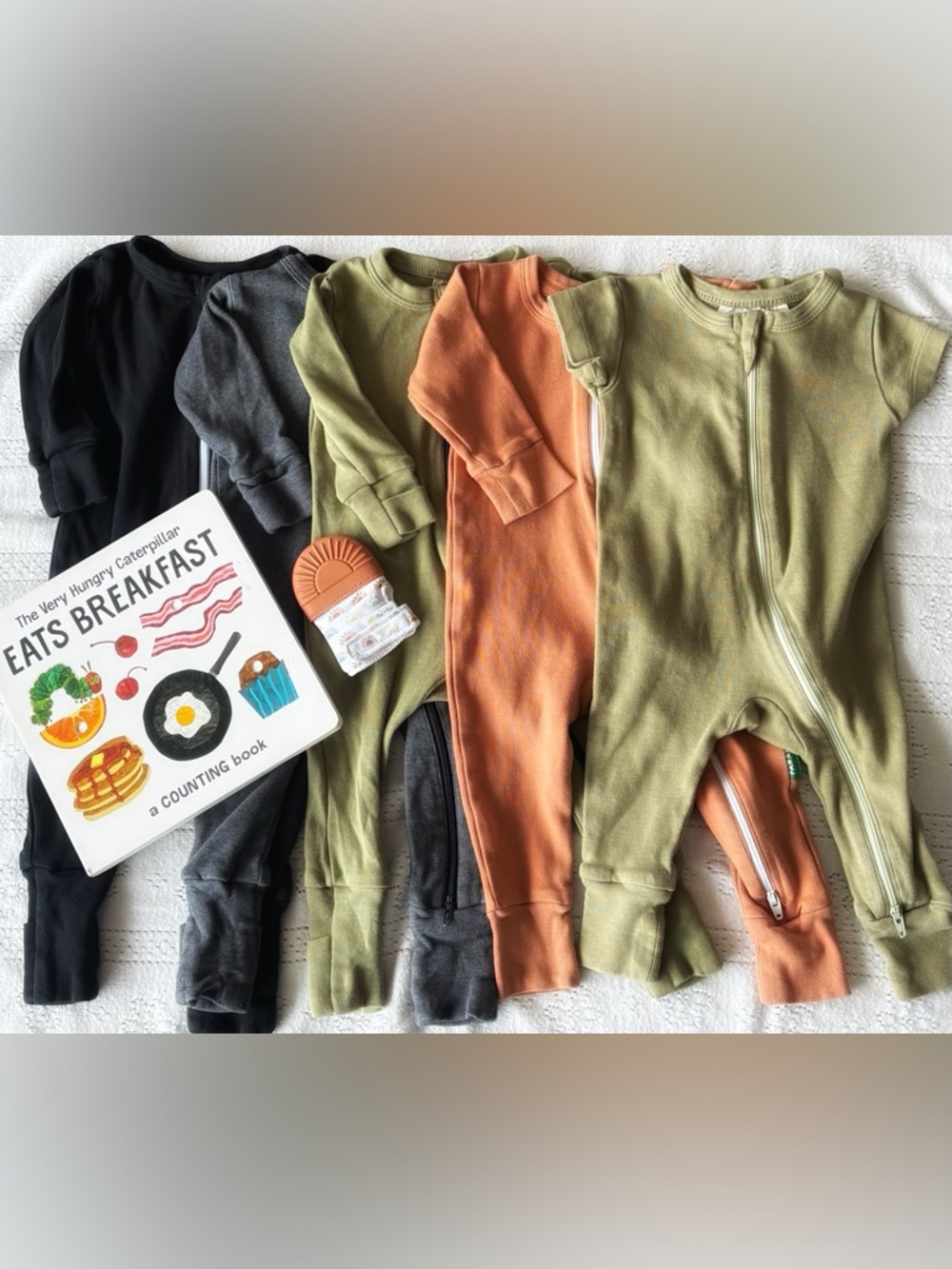 Organic Baby Bundle 3–6M | Parade Footies Set 🤍